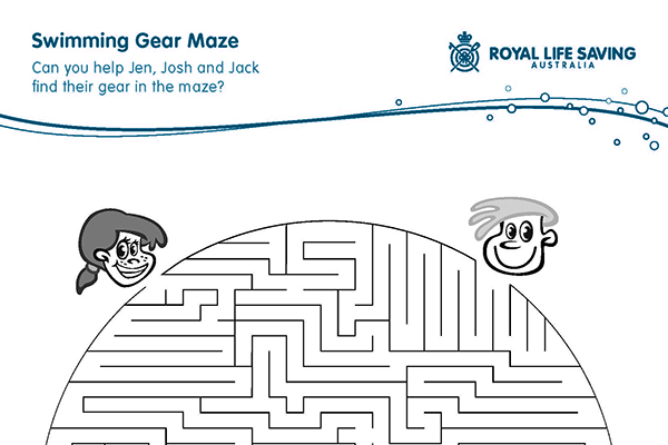 Swimming Gear Maze