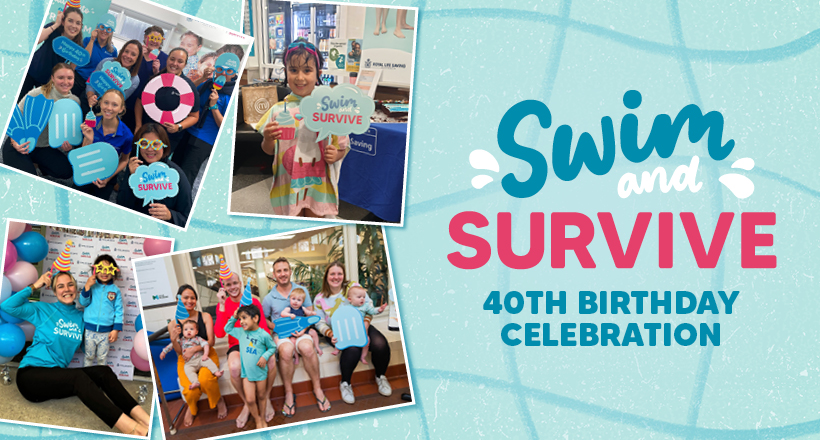 Royal Life Saving Swim and Survive 40th Birthday Celebrations