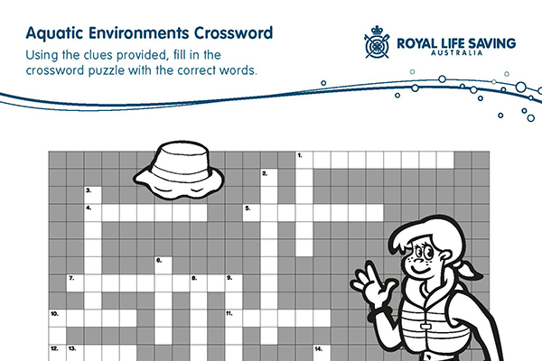 Aquatic Environments Crossword