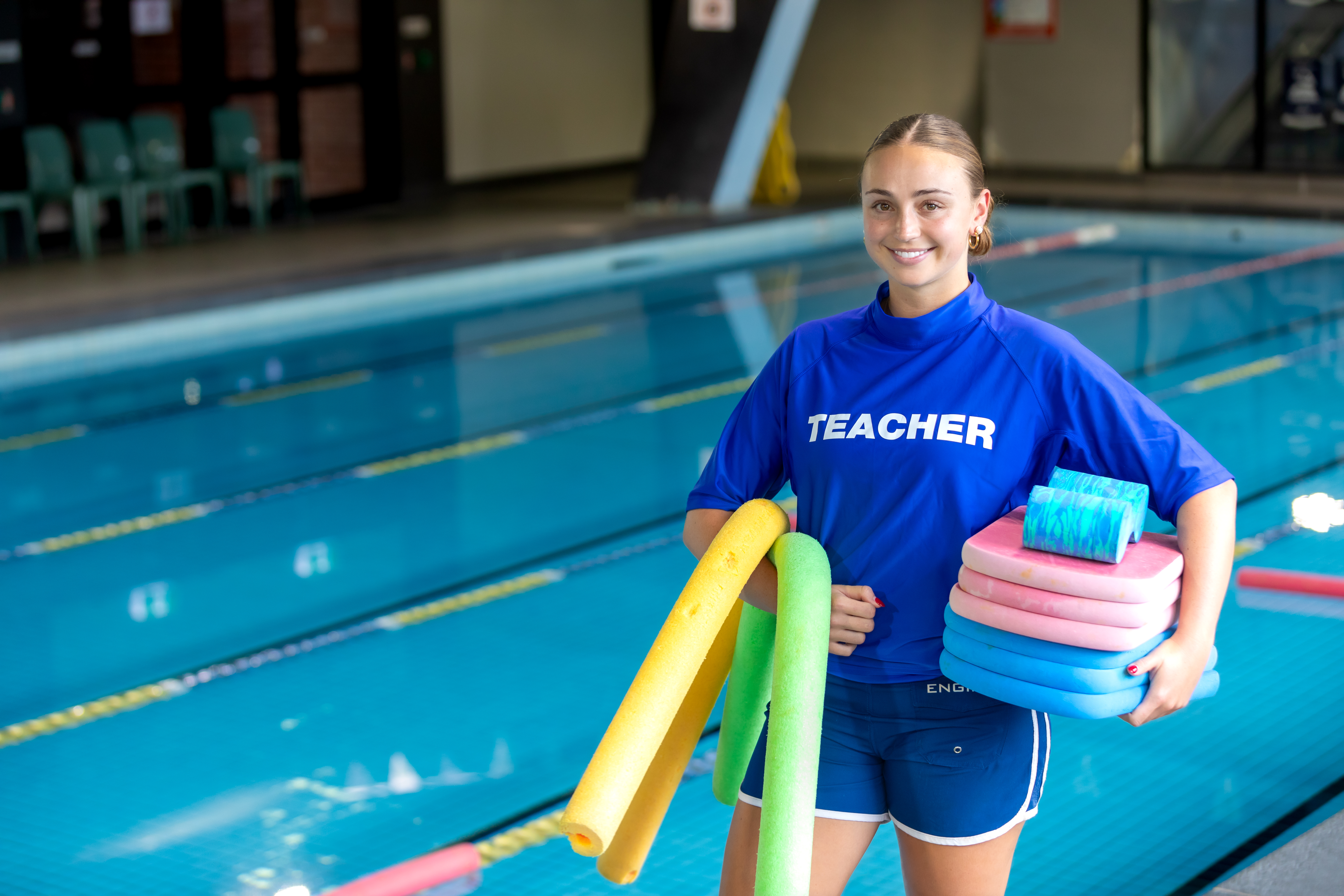 Swim teacher