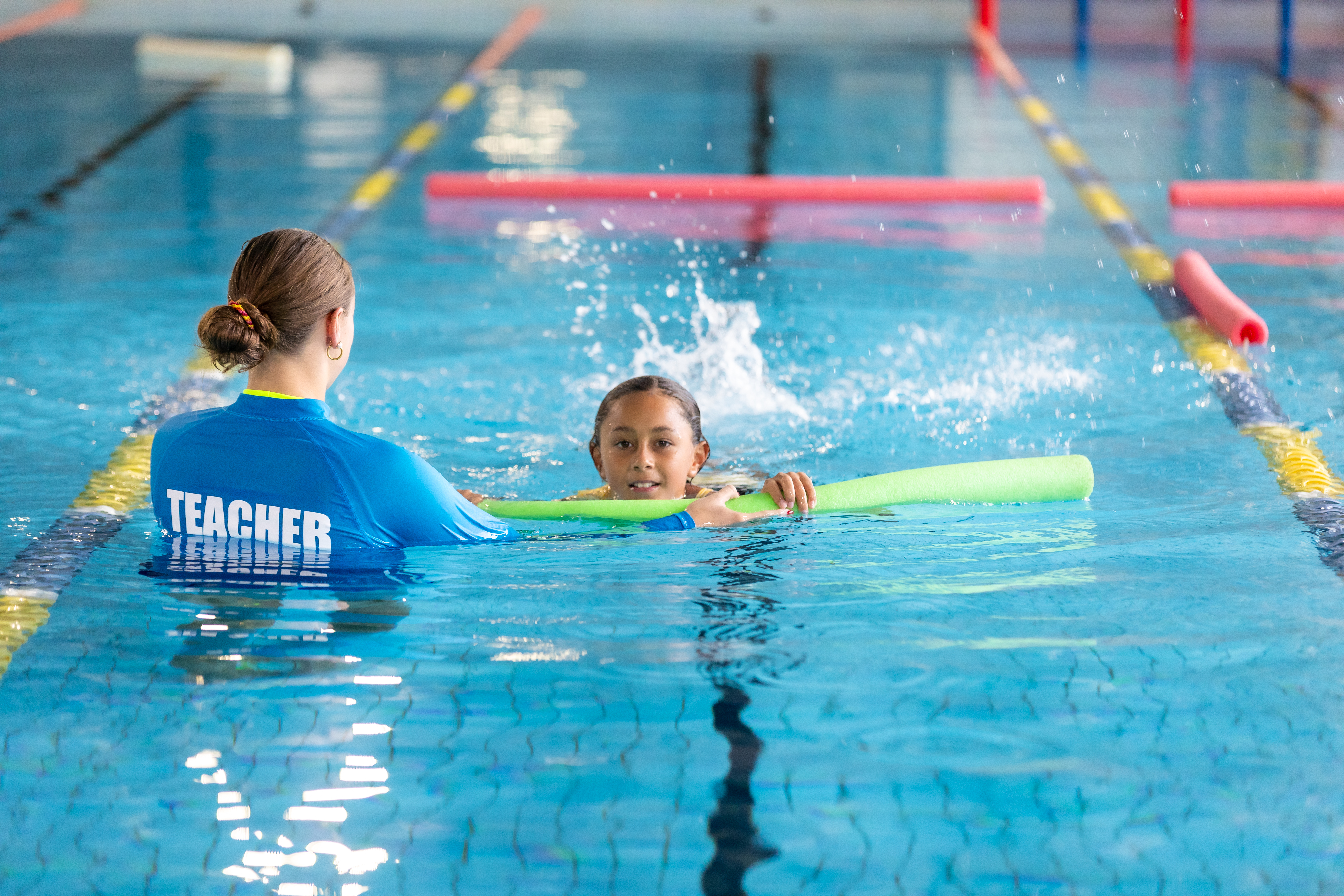 Swim teacher