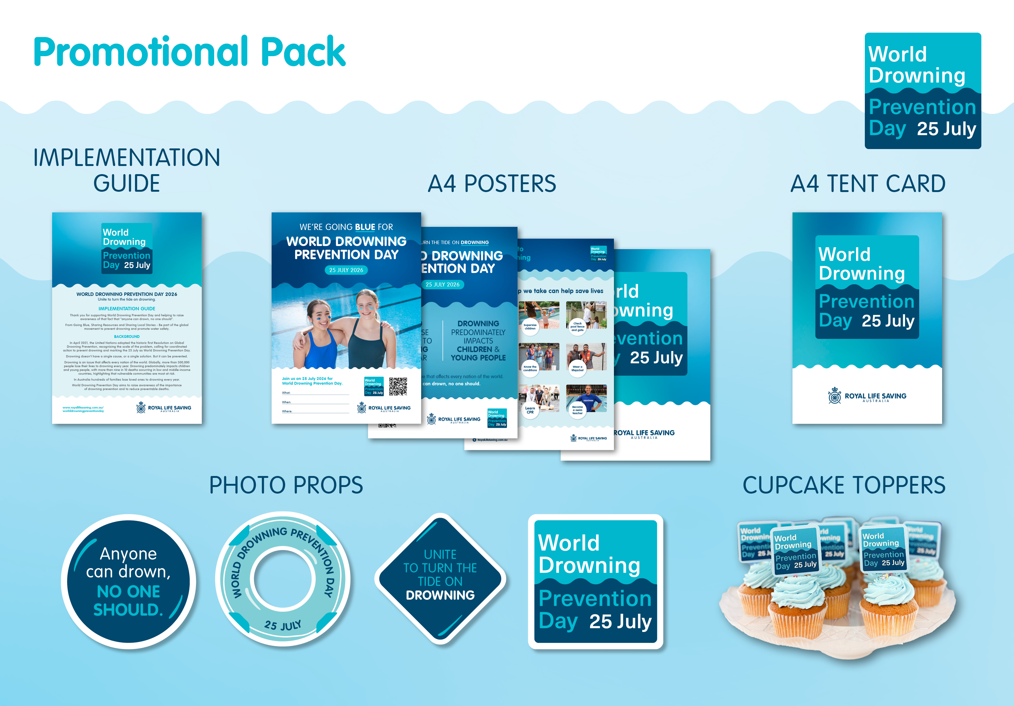 World Drowning Prevention Day 2026 - Promotional Pack Image