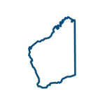 outline of Western Australia