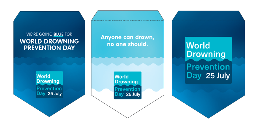 World Drowning Prevention Day Bunting