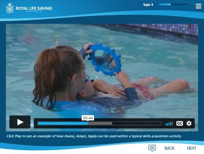 Swim Teaching for Participants on the Autism Specturm