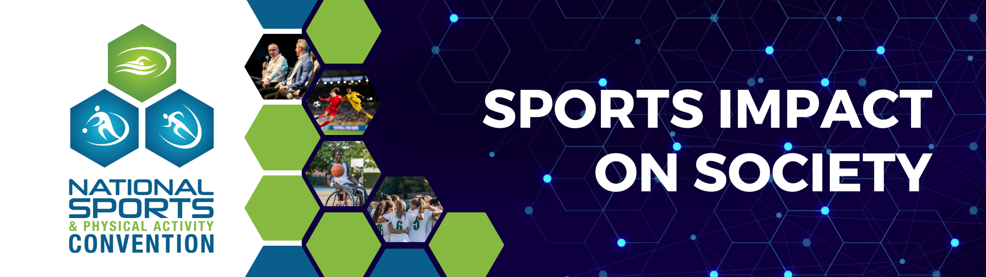A promotional graphic for the National Sports And Physical Activity & Convention 2025, 
