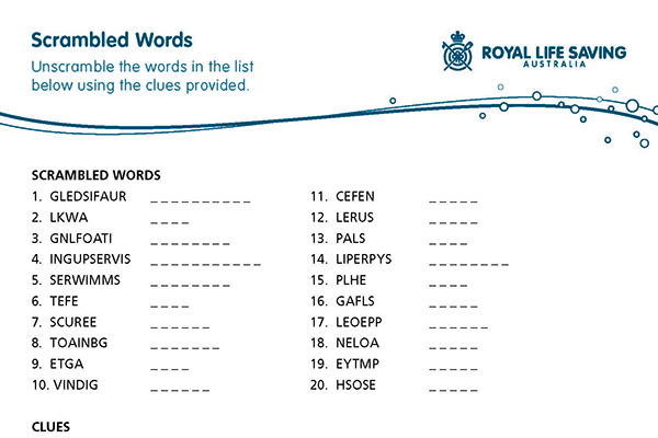 Scrambled Words