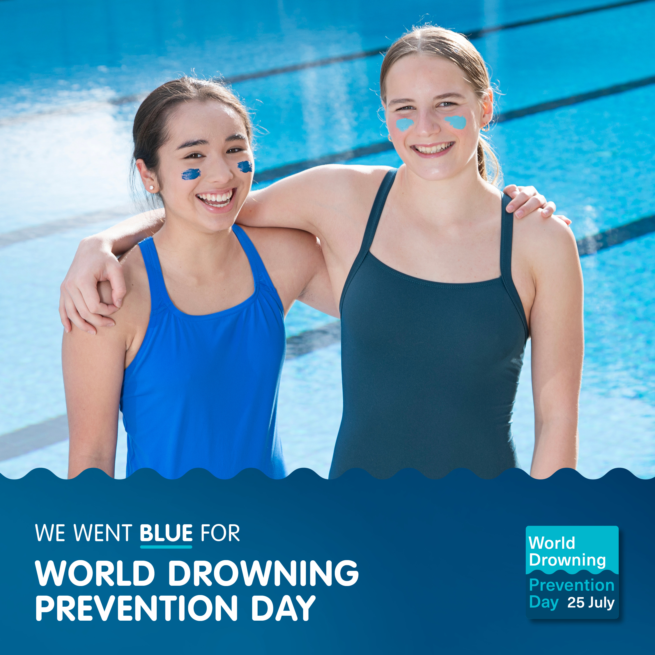 World Drowning Prevention Day - Go Blue 